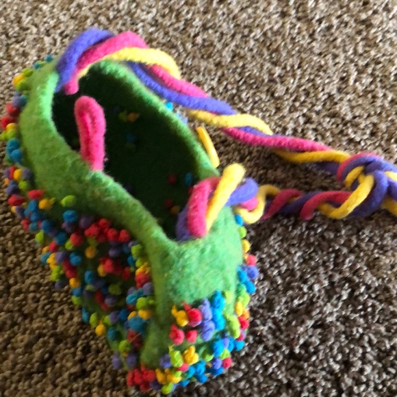 Hand knit.  Felted purse. - Picture 5 of 6